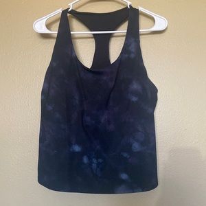 Racerback sports tank top